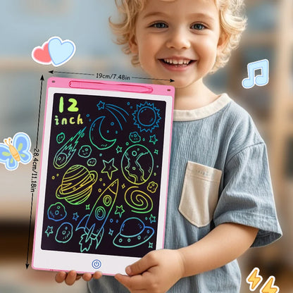 Tablette graphique LCD 8,5/10/12/16 pouces, tableau de dessin animé, jouets, cadeaux pour filles et garçons de 3 à 12 ans, bloc-notes pour enfants