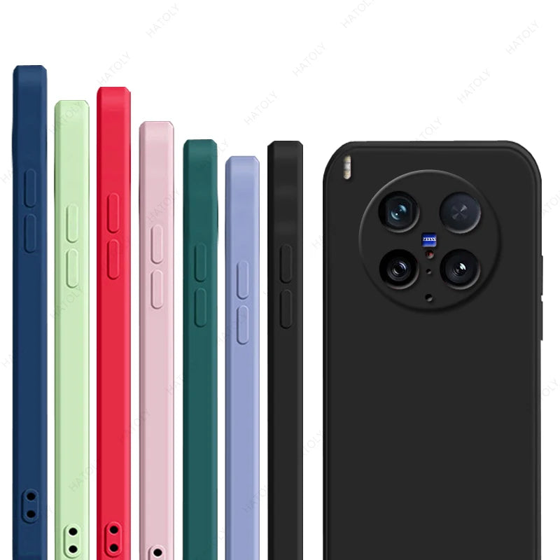 Fashion Liquid Silicone Phone Case For vivo X200 Ultra Case Cover Soft Funda чехол Protective For vivo X200 Ultra 5G Back Cover