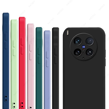Fashion Liquid Silicone Phone Case For vivo X200 Ultra Case Cover Soft Funda чехол Protective For vivo X200 Ultra 5G Back Cover