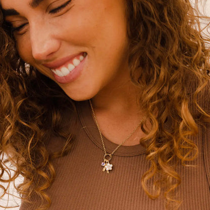 Nouveautés en acier inoxydable, breloques avec 12 pierres de naissance pour femmes et filles, pendentifs carrés colorés à la mode, accessoires de bijoux DIY