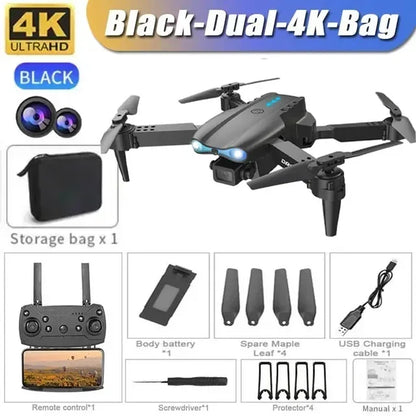 2025 E99 Pro Drone Quadcopter Remote Control Handle Four Axis Aircraft HD 6K Photography UAV Altitude Fixation Helicopter Toys