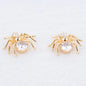 Breloques araignées plaquées or véritable 14 carats et zircone, 15 x 13 mm, fournitures de fabrication de bijoux, accessoires de bricolage