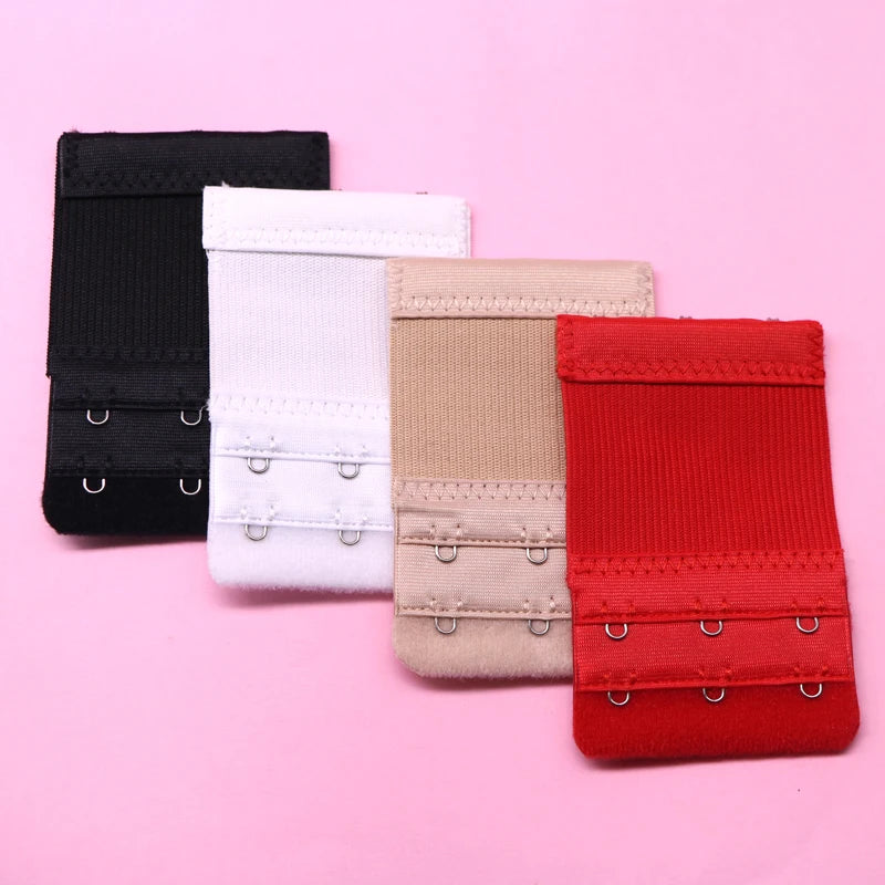 6pcs Back Bra Extender Strap Extension 2 Hooks Extenders For Women Bra Accessories Lengthened Buckle Bra Hook Botton Intimates