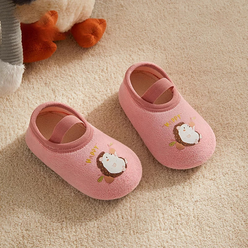 Baby Floor Socks Spring Autumn Infant Toddler Socks keep warm Soft-soled Shoes Early Education Socks Indoor shoes sock