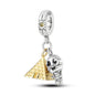 925 Sterling Silver Spots Series Charm Eiffel Tower Egypt Charms Pendant Fit MULA Original Sliver Bracelets DIY Jewelry Gifts
