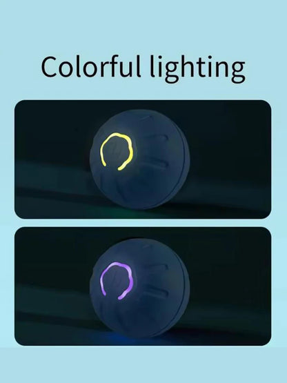 Jouet intelligent pour animaux de compagnie, balle électronique interactive pour animaux de compagnie, balle mobile USB, chiot, rebond automatique, cadeau, produits pour chats.