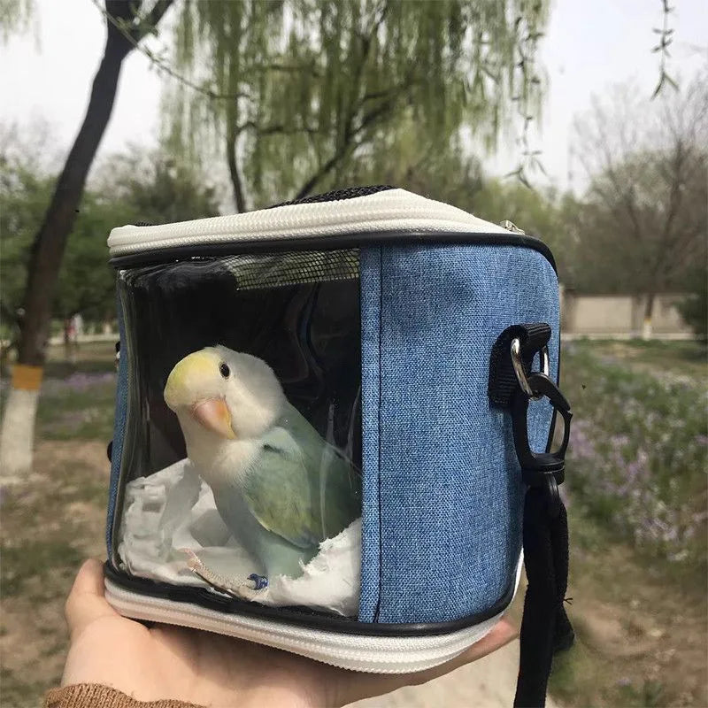 Multi Sized Pet Outdoor Bag Portable and Detachable Parrot Phoenix Hamster Flying Kangaroo Guinea Pig Birdcage Pet Bag