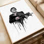 1 affiche S-Scarface imprimée en papier, décoration pour la maison, le salon, la chambre à coucher, l'entrée, le bar, le café