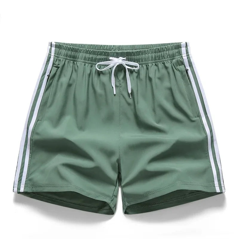 Casual Sports Three Bar Shorts Swimming Pants Fitness Pants 2025 New Summer Unisex Couples Fashion Three Piece Pants M-8XL Pants