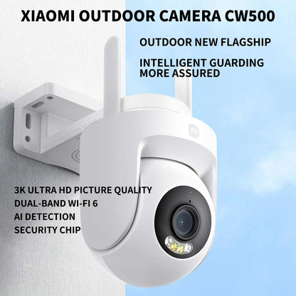 NEW Xiaomi Outdoor CW500 Dual Camera Version IP66 Security Protection CCTV AI Detection Full-Color Night Vision Smart Home