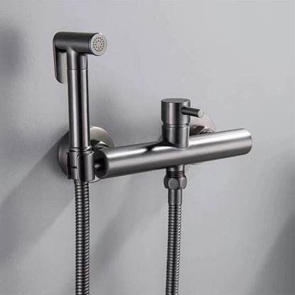 VGX Brass Bidet Faucet Set Handheld Ducha Higienica Hot Cold Toilet Crane Women Washer Bathroom Shattaf Sprayer Hygienic Shower
