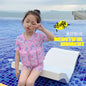 Children's Buoyancy Swimsuit One-piece Swimsuit for Kids Floating Rash Guards Cartoon Print Girls Boys Swimwear Swimming Clothes