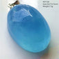 Natural Blue Aquamarine Pendant Clear Water Drop Women Men Brazil Aquamarine Crystal Necklace Jewelry AAAAA