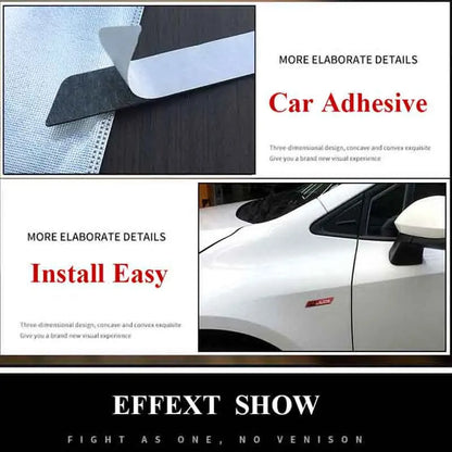 Autocollant 3D chromé noir pour aile de voiture, emblème ST Line, autocollant ST Line, accessoires