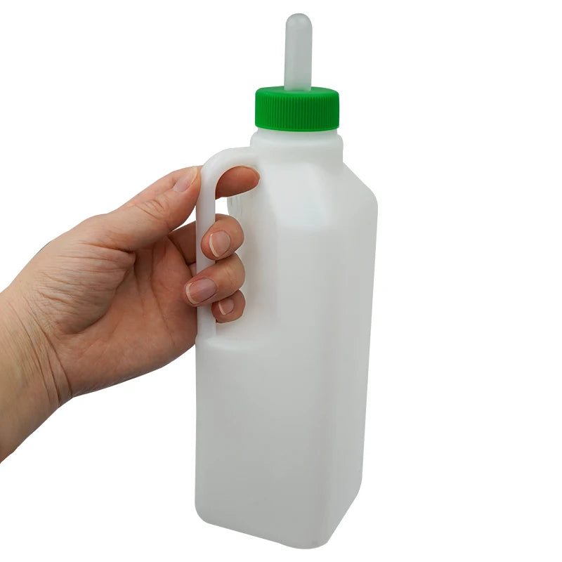 1Pc Lamb Feeding Bottles 850Ml Livestock Milk Bottle Drinking Silicone Nipple Goat Calf Lamb Drinking Fountains Drinker