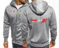 Sweat à capuche zippé pour moto CBR 1100 SUPER BLACKBIRD XX, Honda CBR 1100XX F1, sweat à capuche zippé pour fille