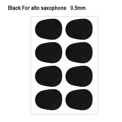 Coussinets d'embouchure pratiques et de qualité, en silicone, pour saxophone, clarinette, 0,5 mm/0,8 mm