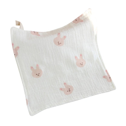 Cotton Towel Newborn Baby Items 4 Layer Muslin Baby Bibs Handkerchief Soft Saliva Towel Feeding Burp Cloths