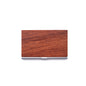 Personalized Wooden Business Card Holder - Custom Logo Wood & Metal Case for Men and Women - Perfect Gift