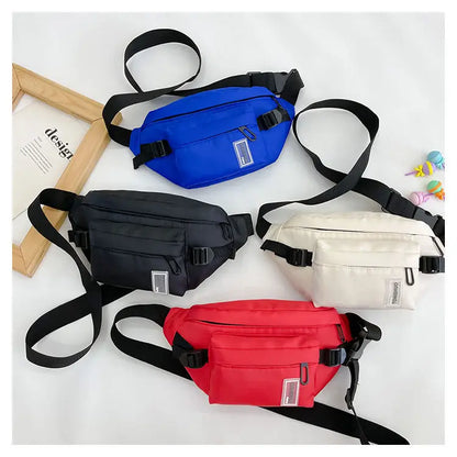 Casual Design Children's Chest Bag Handsome Boys Small Shoulder Messenger Bags Baby Kids Purse Handbags Cool Girls Fanny Pack