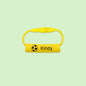 24pcs Baby Shoes Schoolbag Cup Clothes Name Sticker Waterproof Tag Rope Baby Name Ring Children Customized Name Label Pendant