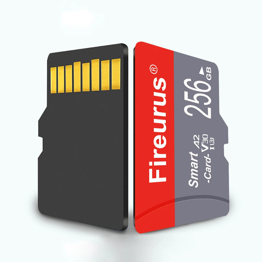 A2 V30 Fireurus High Speed Memory Card U3 32GB 64GB Micro TF SD Card 128GB 256GB TF Card For Camera Surveillance Devices