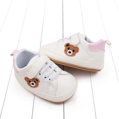 New Baby Shoes Boys Girls Classic Fashion Sports Casual Sneakers Newborn First Walker Toddler Soft Sole Non-Slip Walking Shoes