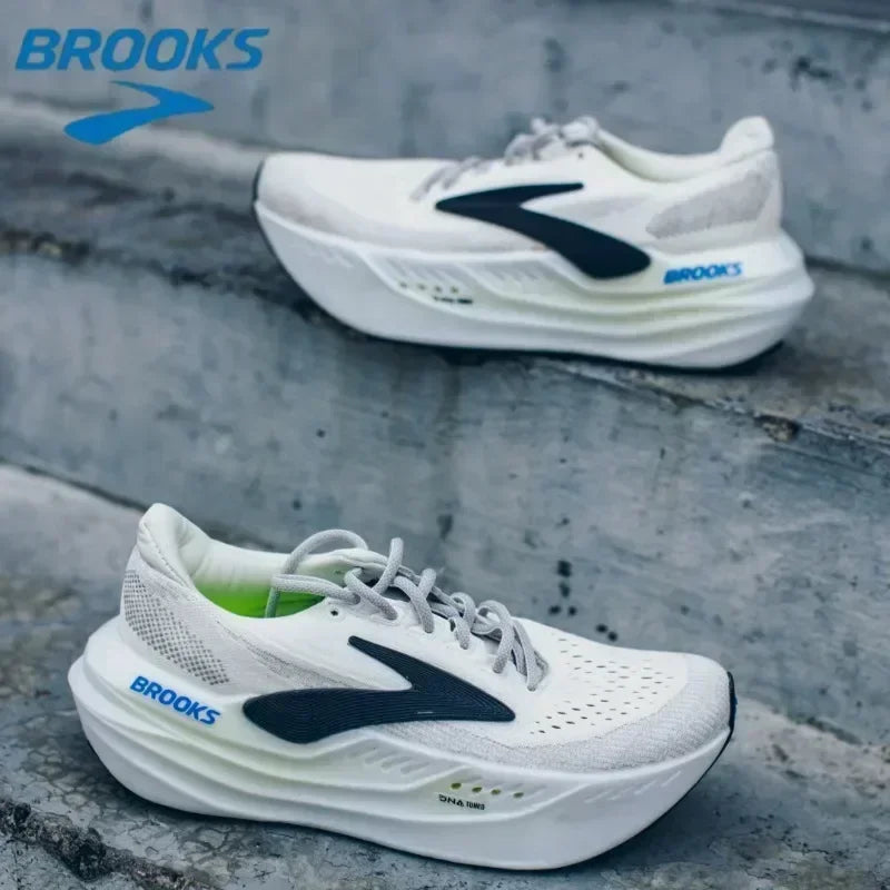Baskets décontractées Brooks Glycerin Max originales pour hommes et femmes, chaussures de course confortables, antidérapantes et amortissantes