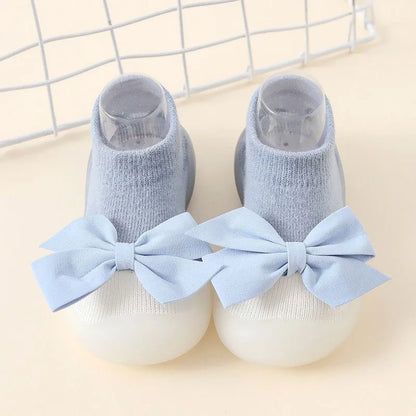 Summer New Combed Cotton Anti slip and Breathable Children's Soft Sole Shoes Baby Walking Shoes Mesh Faced Baby Floor Socks
