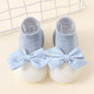 Summer New Combed Cotton Anti slip and Breathable Children's Soft Sole Shoes Baby Walking Shoes Mesh Faced Baby Floor Socks