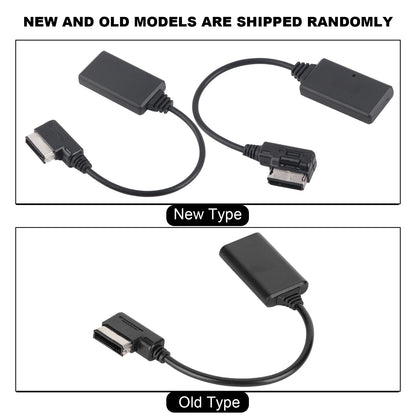 AUX Cable for MMI Bluetooth Audio Cable 5.0 AUX Music Interface Adapter Cable Fits for AUDI AMI MMI MDI Music Interface Adapter