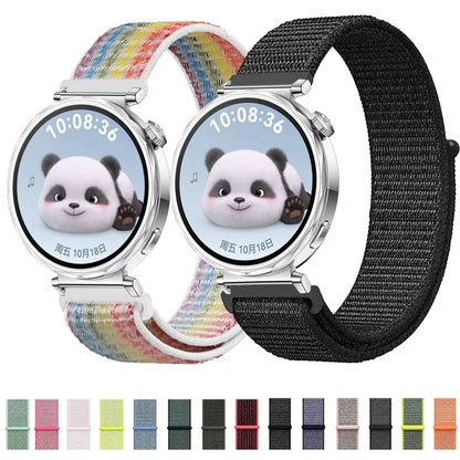 18mm Nylon Strap for Huawei Watch GT5 GT4 41mm Sports Comfortable Breathable Band Huawei Watch GT5 Pro 42mm Accessories Bracelet