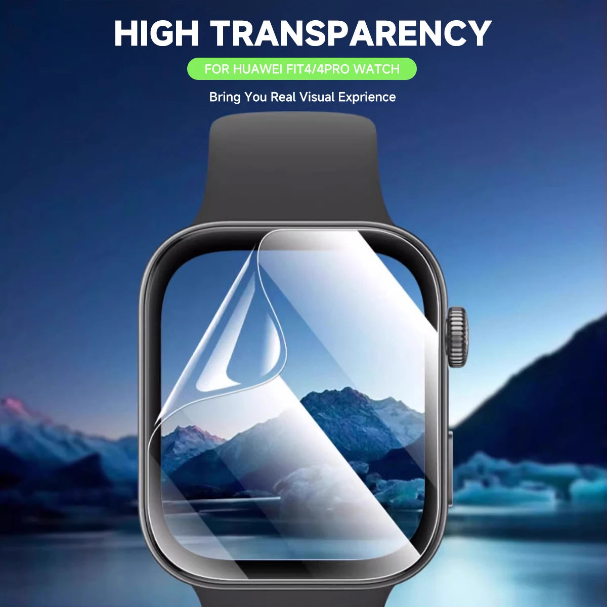 1-5 PCS Screen Protector For Huawei Watch Fit 4 Fit4 Pro Anti-scratch Clear TPU Hydrogel Film for Huawei Fit4 3 2 1 Accessories