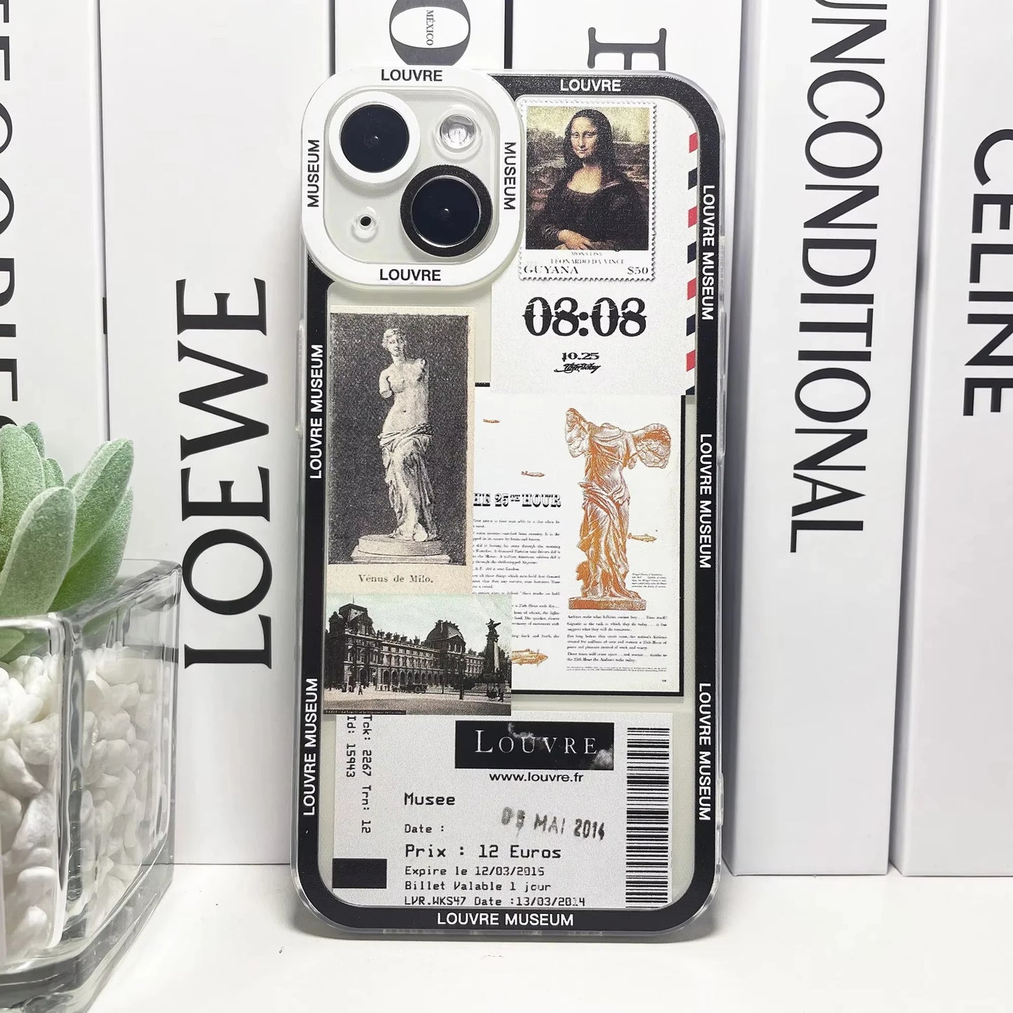 Collage Stickers Van Gogh Art Phone Case For iPhone 16 15 14 13 12 11 Pro Max Mini Plus XS X XR SE 2020 2022 Soft Cover