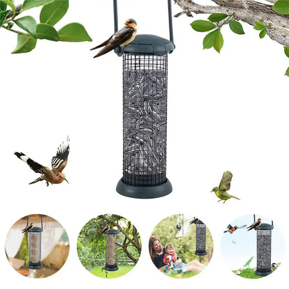 Bird Feeder Dumplings Grease Ball Rack Outdoor Food Dispenser For Tit Small Wild Birds Feed Station Hanging Birds Feeder