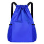 Men/Women Drawstring Pocket Backpack Oxford Backpack Large Capacity Drawstring Travel Bag Fitness Sports Bag