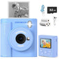 Kids Camera Instant Print HD 1080P 16X Zoom Digital Camera Video Recorder Toy for Girls & Boys Best Christmas Birthday Gfits