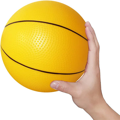 16/18cm Simulation Inflatable Basketball Toys PVC Thickened Basketball Multi-color Kids Sports Inflatable Basketball Toys