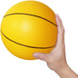 16/18cm Simulation Inflatable Basketball Toys PVC Thickened Basketball Multi-color Kids Sports Inflatable Basketball Toys