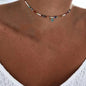 Summer Fashion Multilayer Handmade Mixed Chain For Woman Bohemian Necklaces Water Droplet Crystal Pendant Jewelry Gift 2023 New
