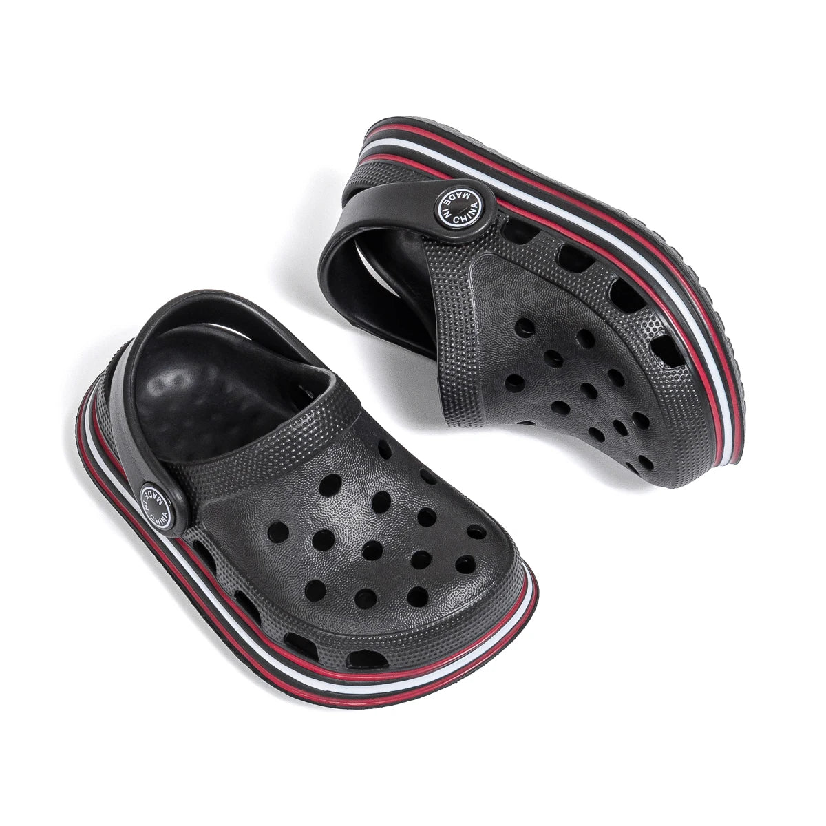 Chaussures de jardin classiques d'été pour enfants, souples, confortables, antidérapantes, légères, EVA, colorées, unisexes, pour la plage