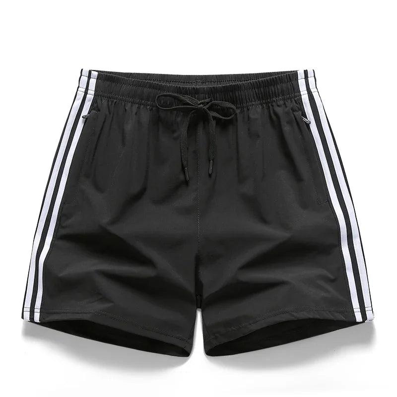 Casual Sports Three Bar Shorts Swimming Pants Fitness Pants 2025 New Summer Unisex Couples Fashion Three Piece Pants M-8XL Pants