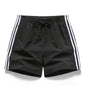 Casual Sports Three Bar Shorts Swimming Pants Fitness Pants 2025 New Summer Unisex Couples Fashion Three Piece Pants M-8XL Pants
