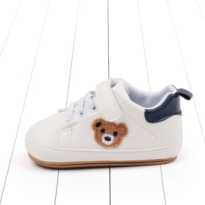 New Baby Shoes Boys Girls Classic Fashion Sports Casual Sneakers Newborn First Walker Toddler Soft Sole Non-Slip Walking Shoes