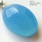 Natural Blue Aquamarine Pendant Clear Water Drop Women Men Brazil Aquamarine Crystal Necklace Jewelry AAAAA