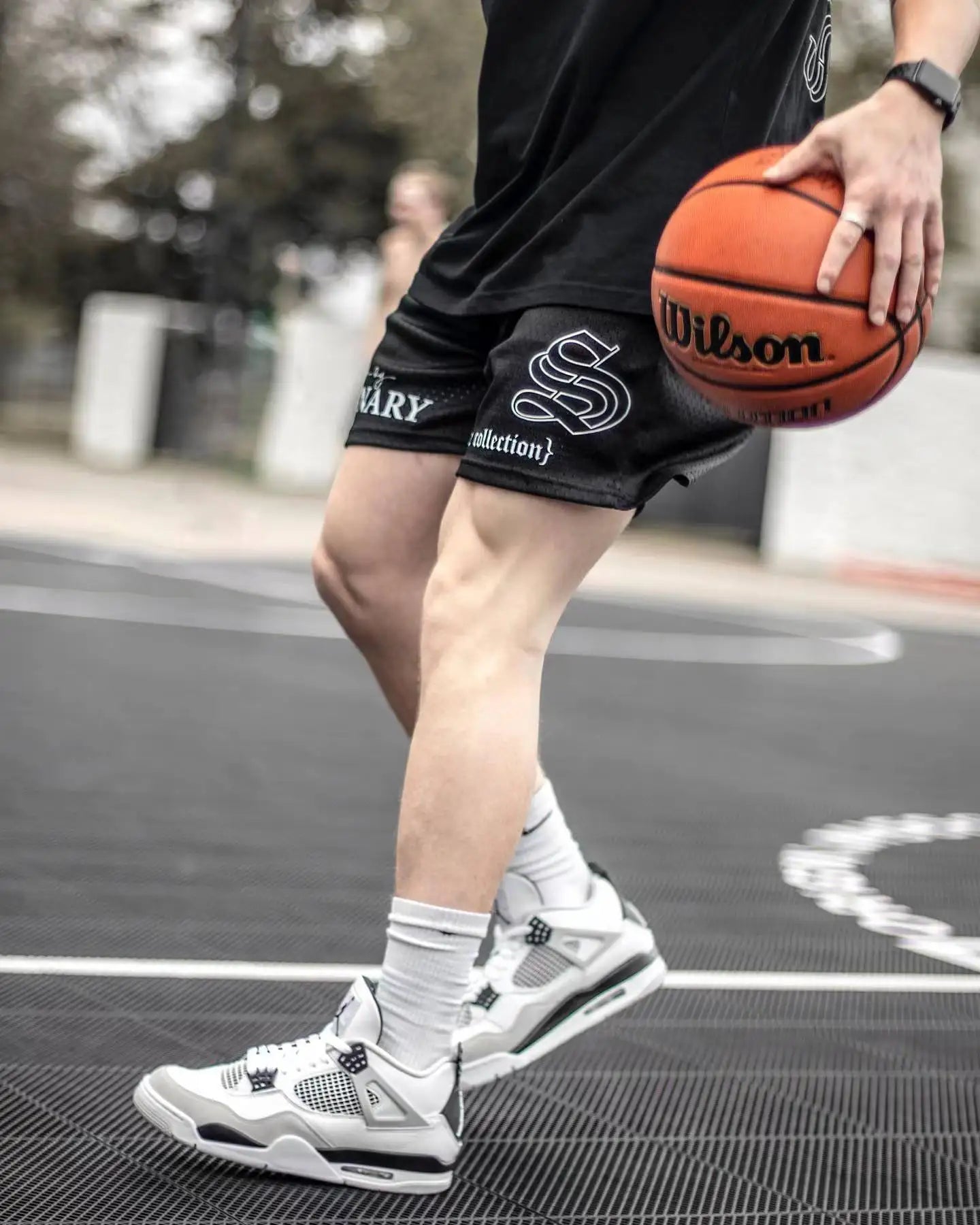 American Style Fashion Trend Men's Clothing Sports Fitness Men's Shorts Quick Drying Breathable Mesh Basketball Training Shorts