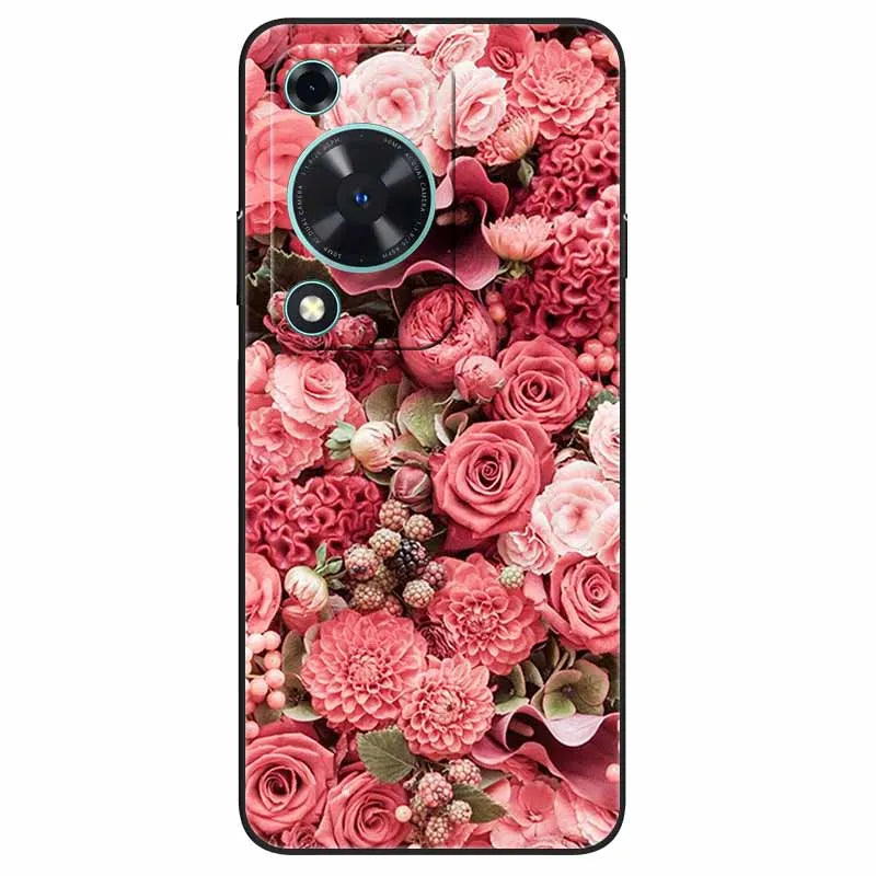 For Huawei NOVA Y72 Case Cute Cats Painted Soft TPU Silicone Cover for Huawei Nova Y72 Y 72 MGA-LX3 Phone Cases Protective Shell