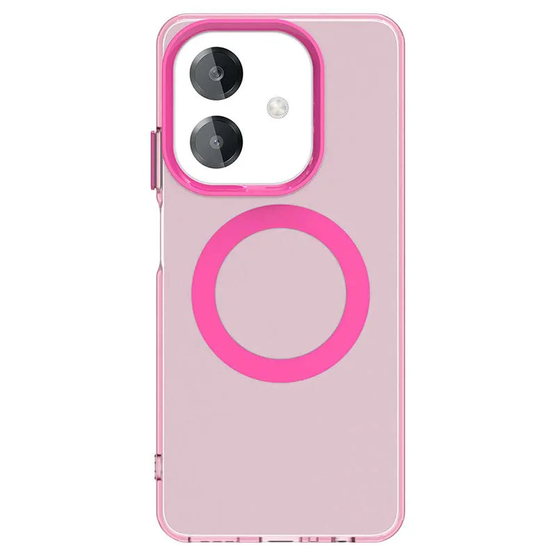 Candy Color For Magsafe Wireless Charge Magnetic Case For OPPO A3 Pro A3X A3 A60 Shockproof Soft Cover Funda For OPPO A60 Cover