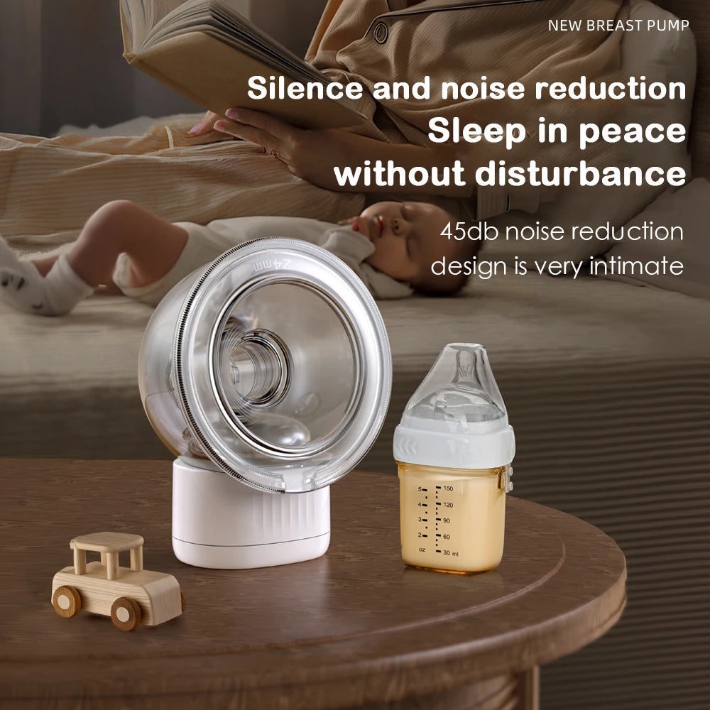 Wearable Breast Pump New Electric Breast Pump Hands-Free Breastfeeding Milk Collector BPA-Free