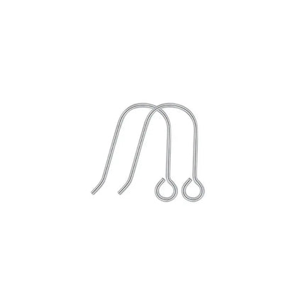 Crochets de boucles d'oreilles en laiton imitation rhodium couleur or 18 carats pour femmes, accessoires de bijoux à faire soi-même, vente en gros